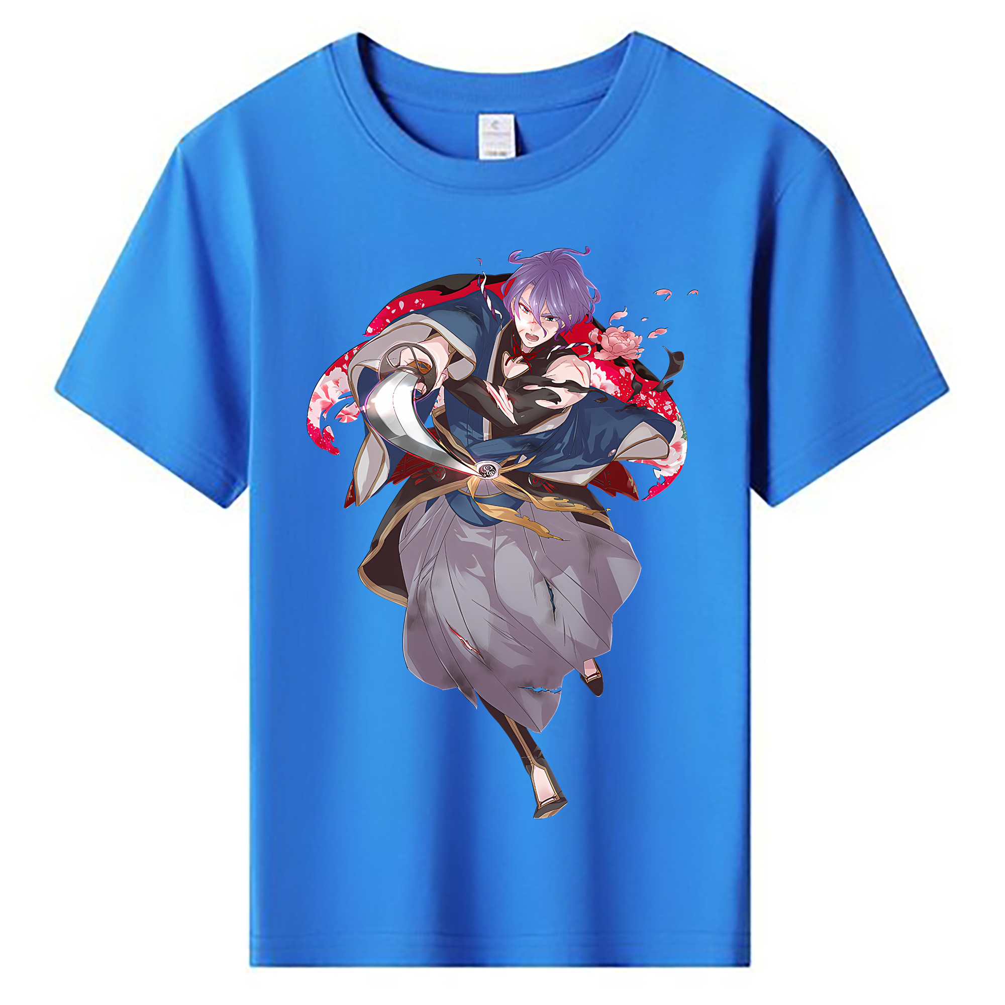 （画像用） 刀剣乱舞 Touken Ranbu 綿100％キッズTシャツ（フロントプリント）
